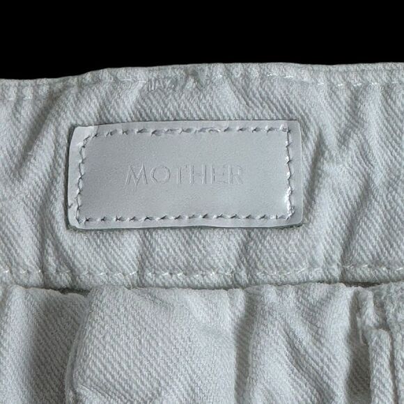 Mother The Tomcat Prep High Waist Cropped Jeans Return To The Island Wash Sz 26 - Picture 8 of 14